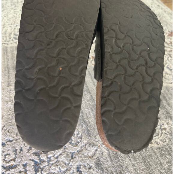 Birkenstock Granada Soft Footbed Oiled Nubuck Leather Size 42 Black - Picture 11 of 12